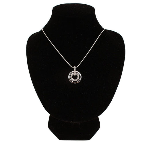 SWAROVSKI Kristall-Pendelkette mit Silberbeschichtung 26811557