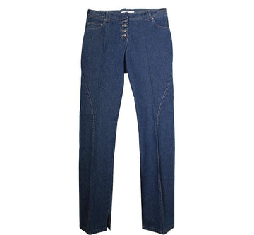 Dior Pink Stitch Denim Pants 55 43851577