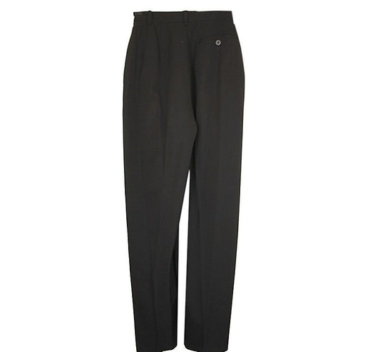 ISSEY MIYAKE イセイ ブラック ハイウエスト シュリング パンツ 33 26809735