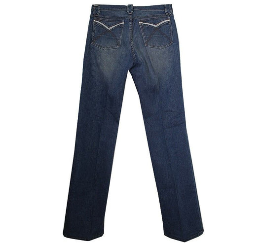 ROBERTO CAVALLI Rosa Detail Denim Hose 55 43851593