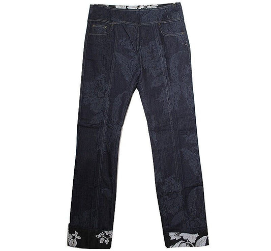 GF FERRE' Gianfranco Ferré Roll-up Indigo Denim Hose 66 43851603