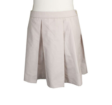 ISSEY MIYAKE Beige Flared Mini Skirt 24 26809447