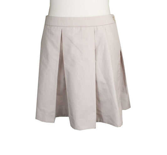 ISSEY MIYAKE 24 Beige Flare Mini Skirt2 26809447