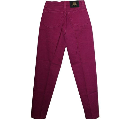 VERSACE Fuchsia Denim Hose 55 43851641