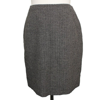 MAXMARA Max&Co. Graues Muster Wollmischung Bleistiftrock 40 26809444