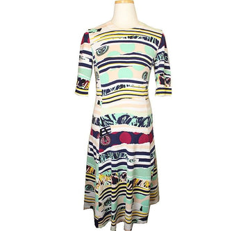 KENZO Multifunktionsdruck Baumwollmischung Strickkleid S 26809495