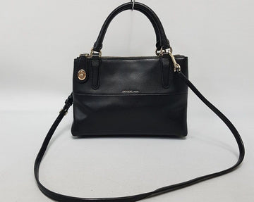 Coach Black Leather Tote Crossbody Bag 26877872