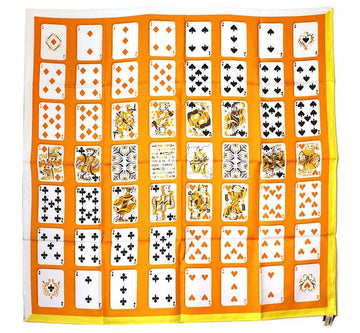 Hermes Multi-Care Silk Scarf Card Game 26811941