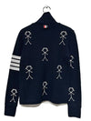 Thom Browne Navy Armband Turtleneck 6744331609 31646676 [P]