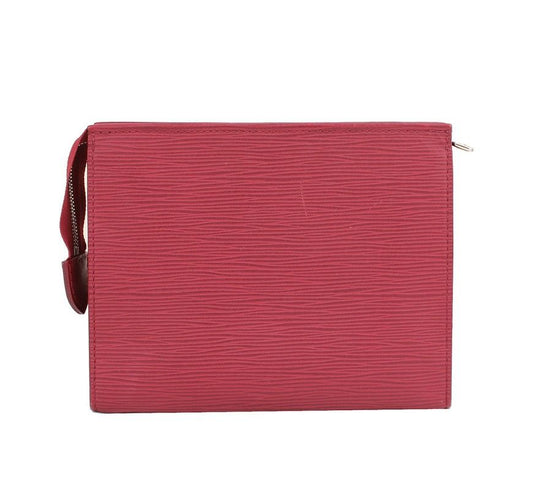LOUIS VUITTON フューシャピンク エピ ポシェット トワレット19 26811124