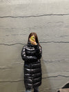 HERNO ブラック ロングダウンジャケット 5661561429 24653640 [P]