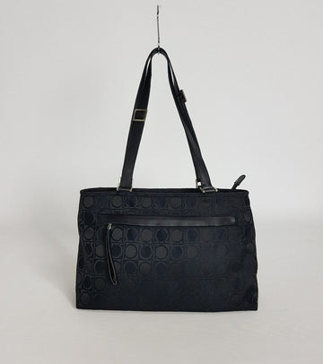 SALVATORE FERRAGAMO フェラガモ 銀色ショルダーバッグ 27063104