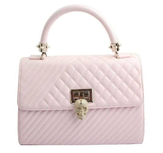 Philipp Plein Limited Edition Light Pink Stitched Tote and Crossbody Bag 26811176