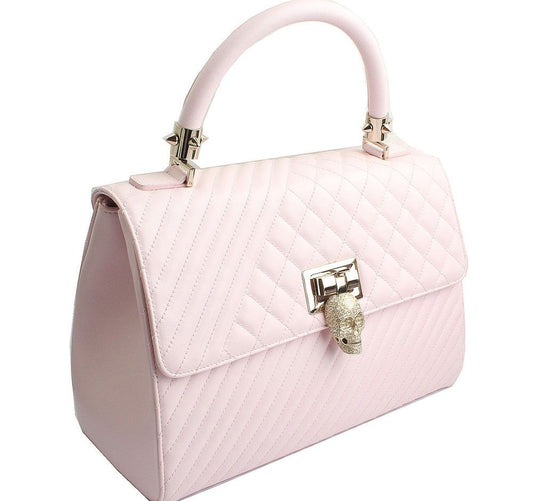 Philipp Plein Limited Edition Light Pink Stitched Tote and Crossbody Bag 26811176
