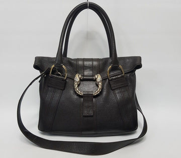 BULGARI レオニ トート ショルダーバッグ 27063752