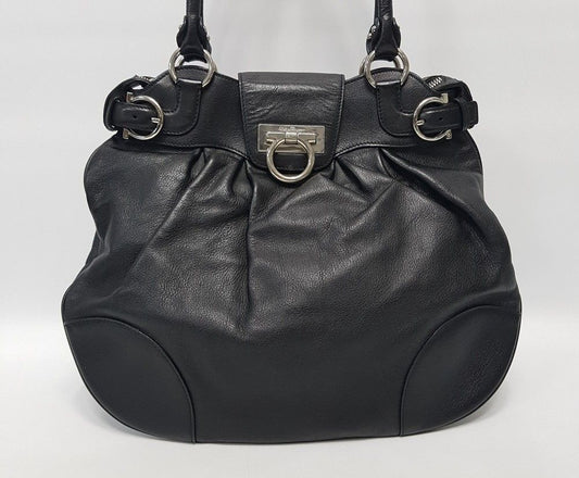 SALVATORE FERRAGAMO ガンチーニ装飾ショルダーバッグ 27061296