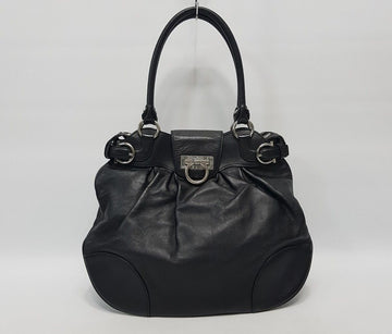 Salvatore Ferragamo Gancini Detail Shoulder Bag 27061296
