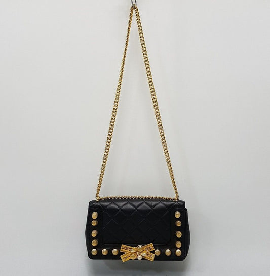 Moschino Gold Chain Shoulder Bag 27060912