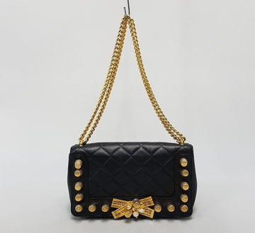 Moschino Gold Chain Shoulder Bag 27060912