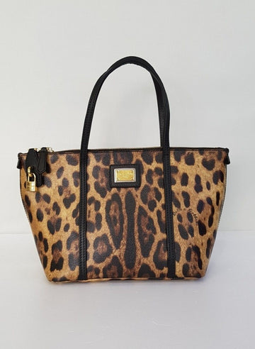D&G ドルチェ＆ガッバーナ レオパード トートバッグ 27063959