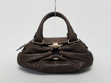 Salvatore Ferragamo Brown Leather Tote Bag 24449665