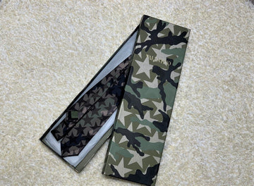 VALENTINO ネクタイ カモ 星 5336640081 16634892