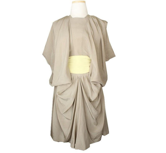 BALENCIAGA Beige Kleid 36 26809288