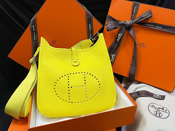 HERMES イエロー エヴリン 29 シルバー 6511432338 30103612
