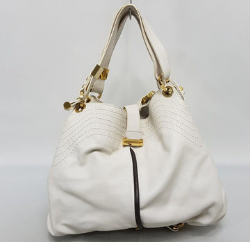 JIMMY CHOO ホワイト ショルダーバッグ 27968617