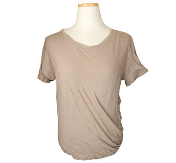 MARNI Beige Raffung Baumwolloberteil 46 26807359