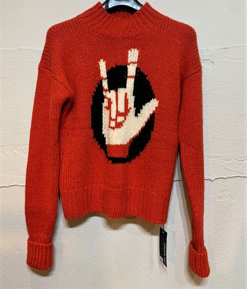 NEIL BARRETT Roter Rollkragenpullover Herren 5351756353 16766440