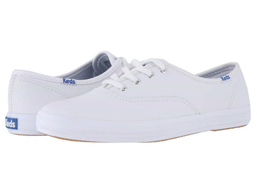 Keds Refurbished Champion Leather Lace Up Sneakers White US5.5 83927988