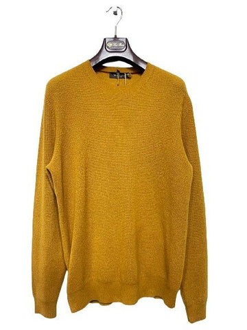LORO PIANA Kaschmir-Wolle Senfgelb Strick 6458402971 29784421