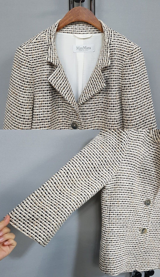 MAXMARA 女性ツイードツーピース 27145711