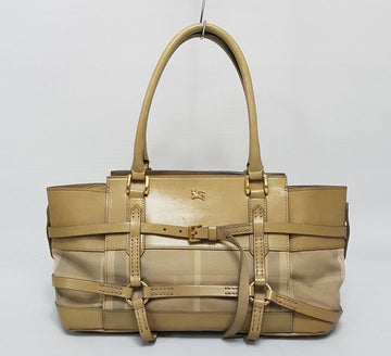 BURBERRY チェックトートショルダーバッグ 27467325