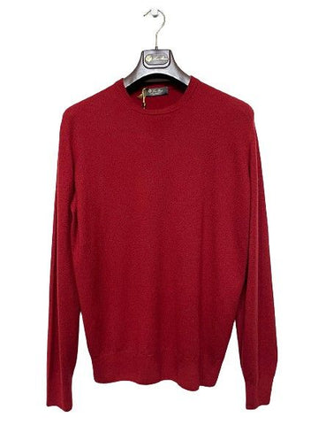 LORO PIANA Rotes Kaschmir Strick 6462514593 29808612