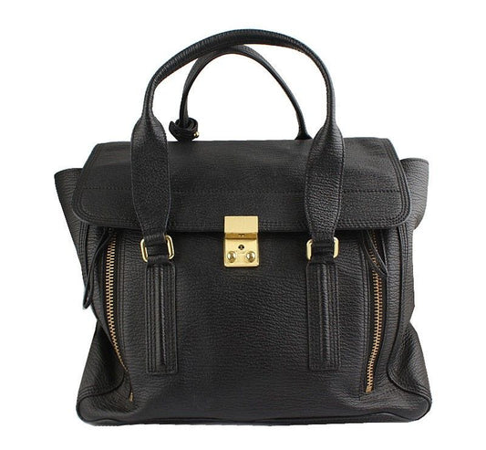 3.1 PHILLIP LIM サッチェル ブラック ビッグトート兼ショルダー 26811157