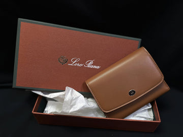 LORO PIANA Braune Geldbörse 25373588