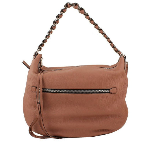 MARC JACOBS ヴィンテージピンク シルバー金具 チェーン ビッグショルダーバッグ 26811187