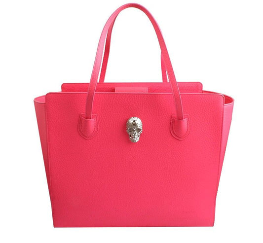 PHILIPP PLEIN 限定版ネオンピンクビッグショッパーバッグ 26811240