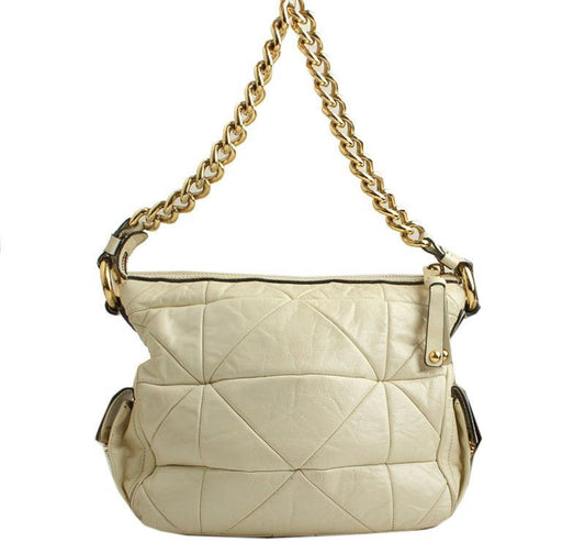 MARC JACOBS アイボリー ゴールド金具 ショルダーバッグ 26811215