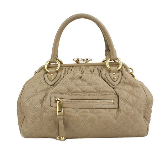 MARC JACOBS エドフ キルティング ゴールド トート兼ショルダー 26811225