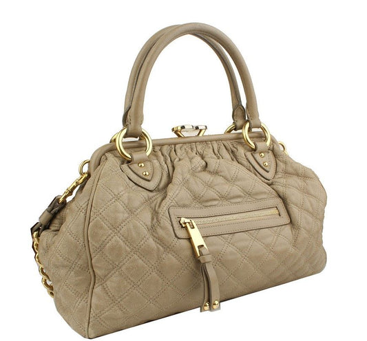 MARC JACOBS エドフ キルティング ゴールド トート兼ショルダー 26811225