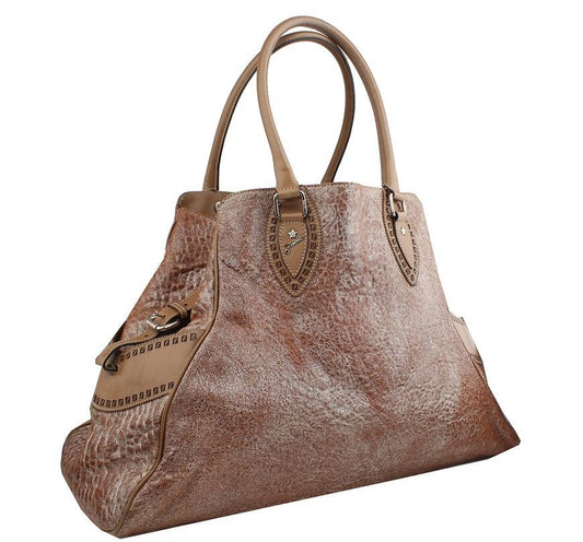 FENDI カメルグリッターメンボロゴ装飾ビッグショルダー 26811129