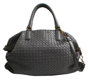 BOTTEGA VENETA Grau Woven Big Tote und Schultertasche 26811442