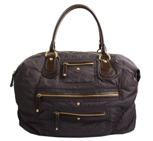 Tods Khaki Gray Fabric Big Tote Bag 43 26811335