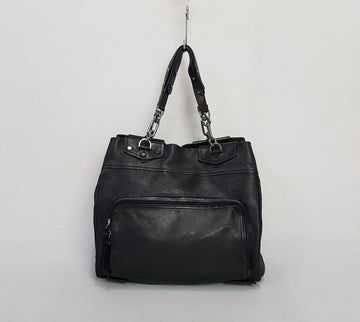 LANVIN Schwarze Leder Tote Schultertasche 28550530