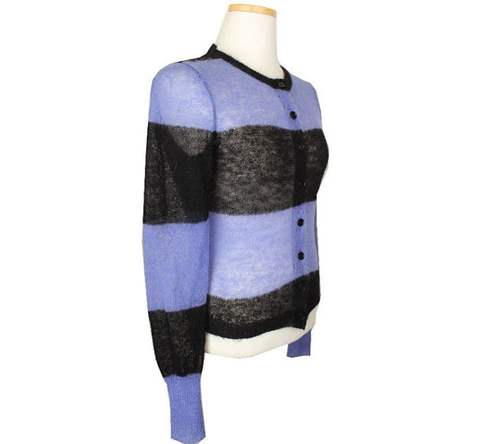 Paul Smith xs Multi-Striped Wool Blend Knit Cardigan XS 26810156
