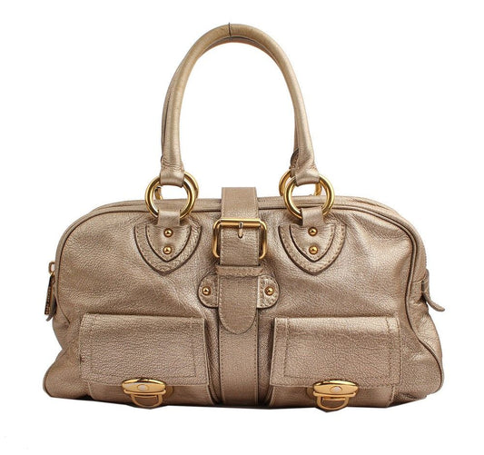 Marc Jacobs Gold Venezia Tote Bag 26811567