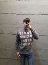 Maison Kitsune Gray KOOLF Knit Men's 5469654428 18488753 [P]